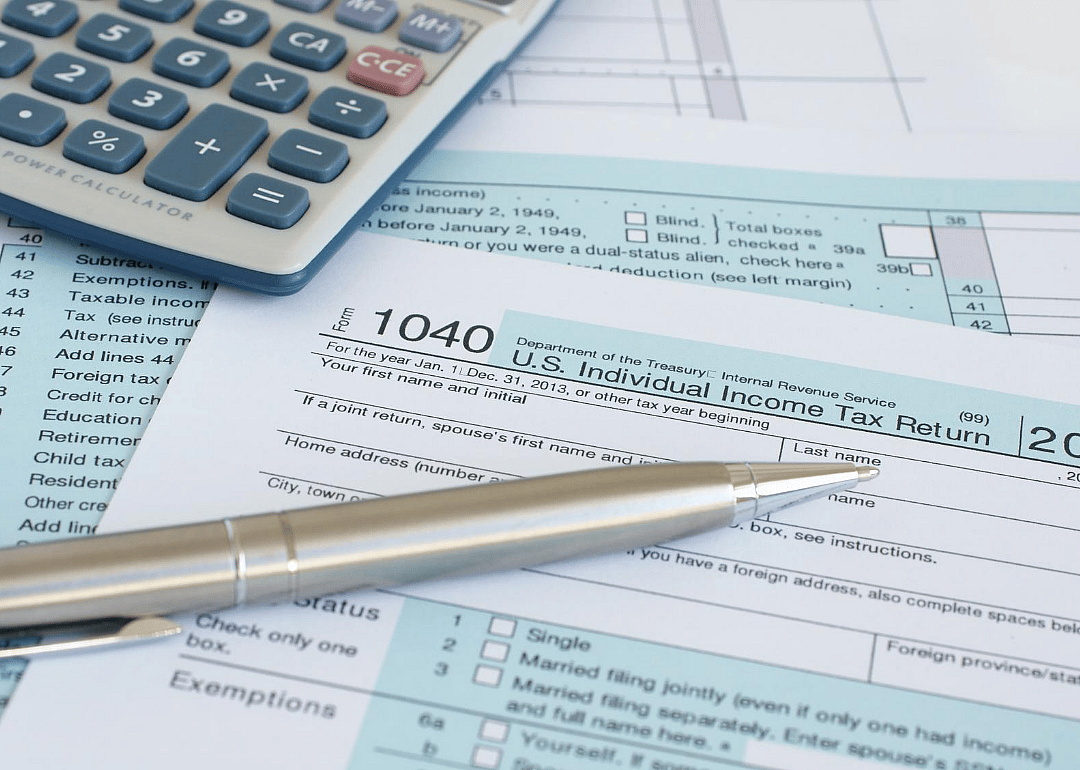 Taxes due on unemployment benefits