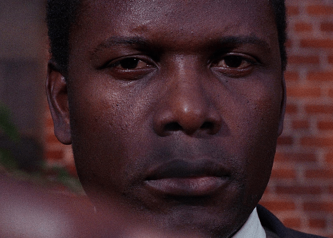 Sidney Poitier in In the Heat of the Night.