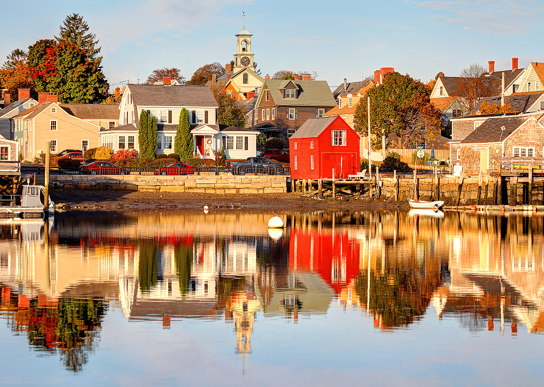 A neighborhood in Portsmouth, New Hampshire