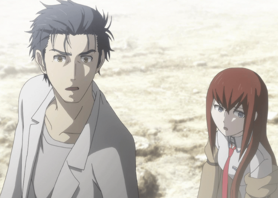 Asami Imai and Mamoru Miyano in Steins;Gate