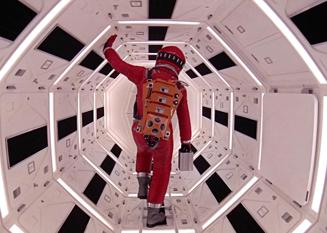 Keir Dullea in 2001: A Space Odyssey.
