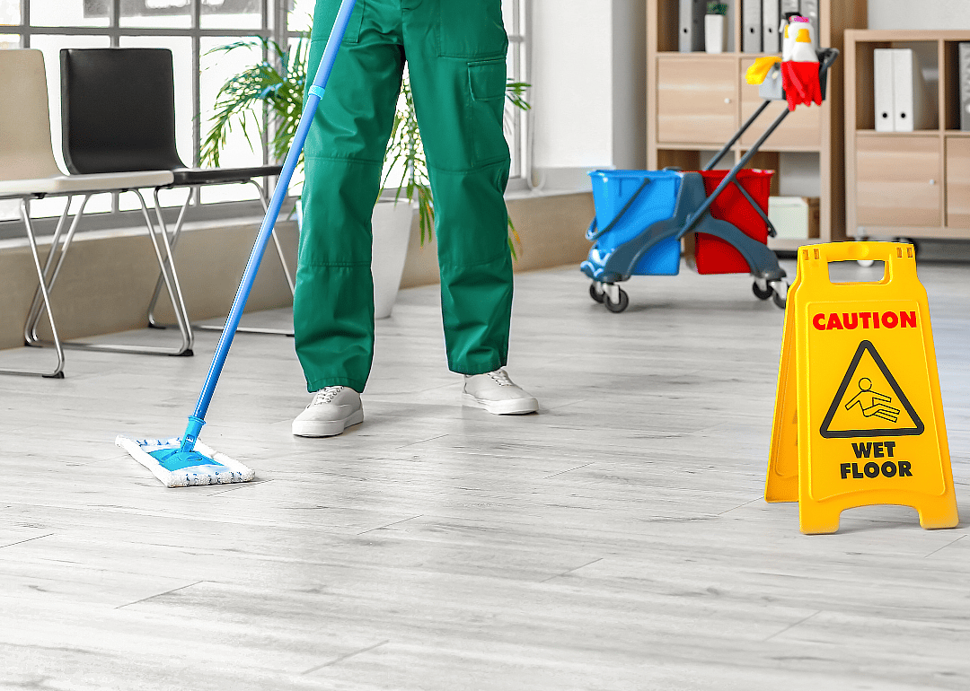 #36. Janitors and cleaners, except maids and housekeeping cleaners