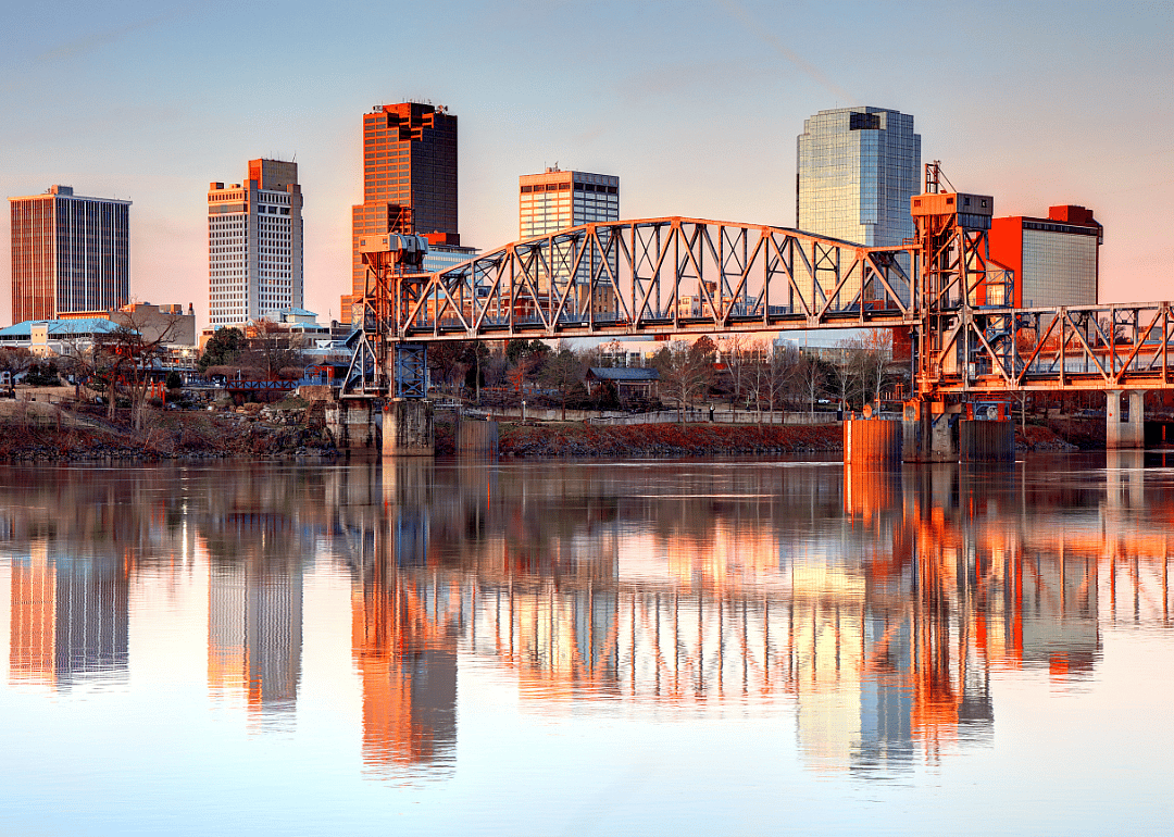 #5. Pulaski County, Arkansas