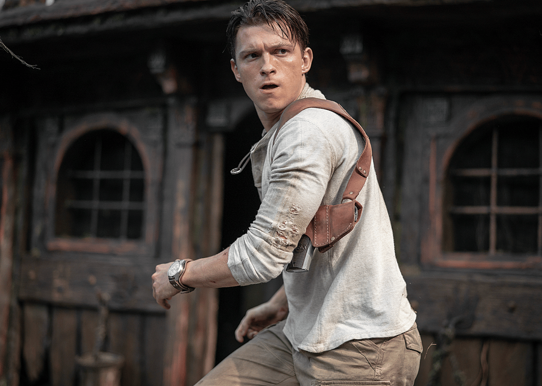 Tom Holland in Uncharted
