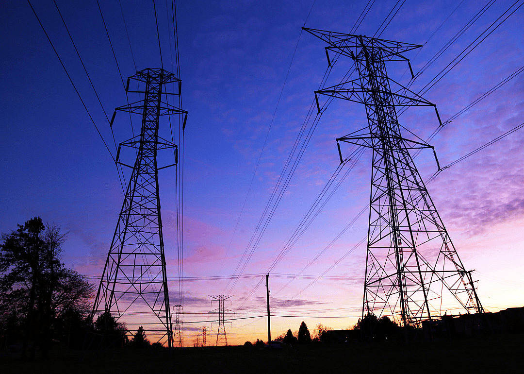 Electric towers in Wixom.
