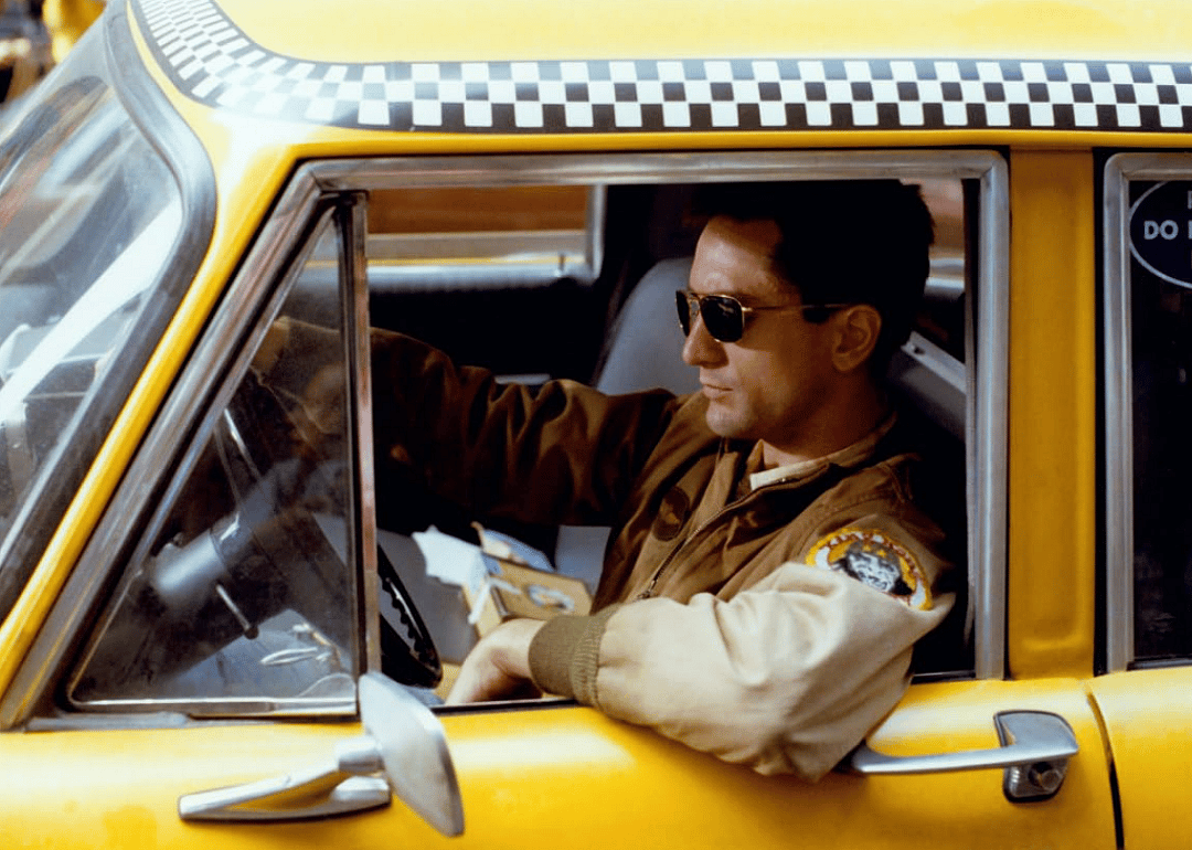 Robert De Niro in Taxi Driver.