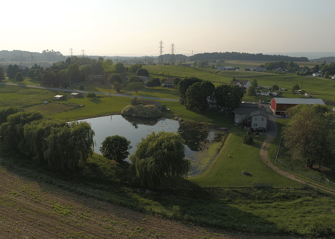 #16. Lebanon County (tie)