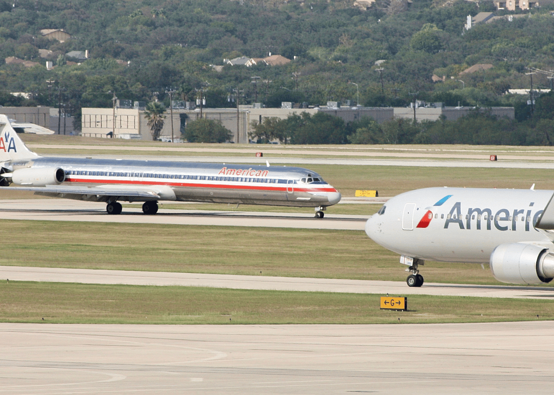 An airport in San Antonio.