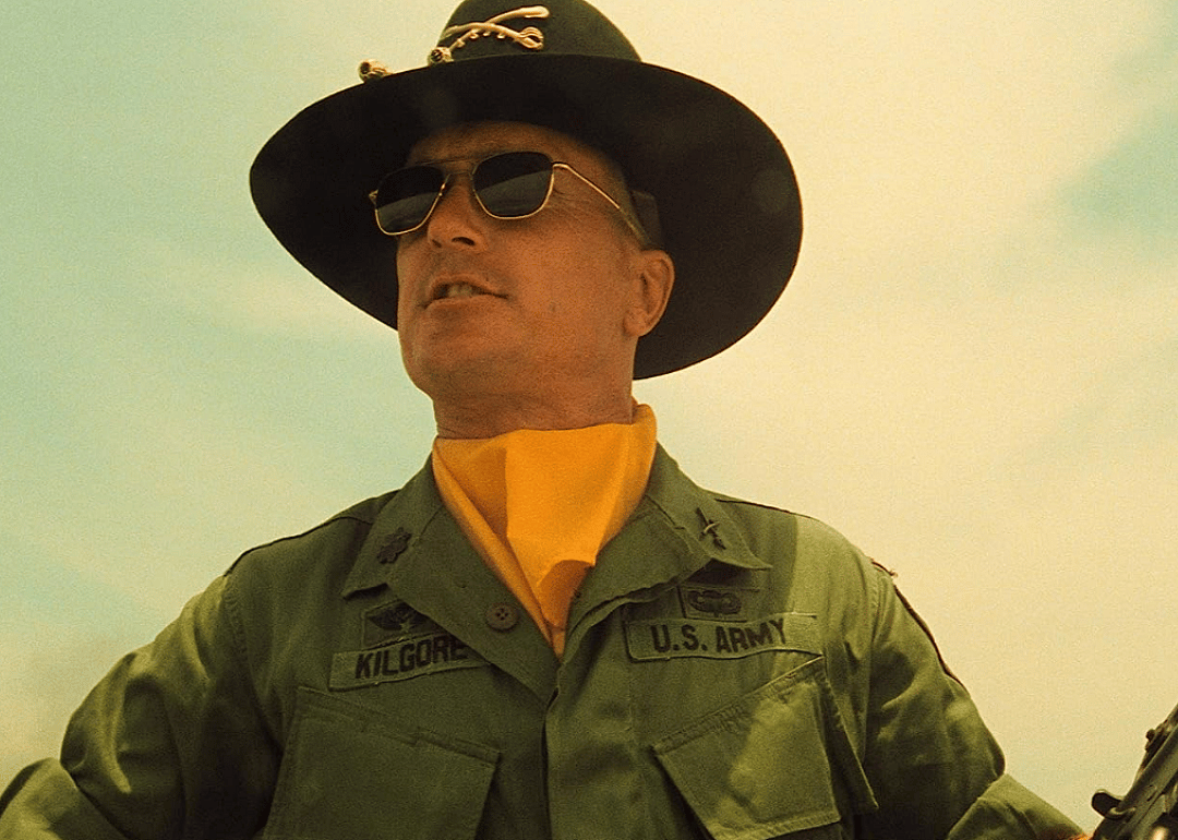 Robert Duvall in Apocalypse Now.