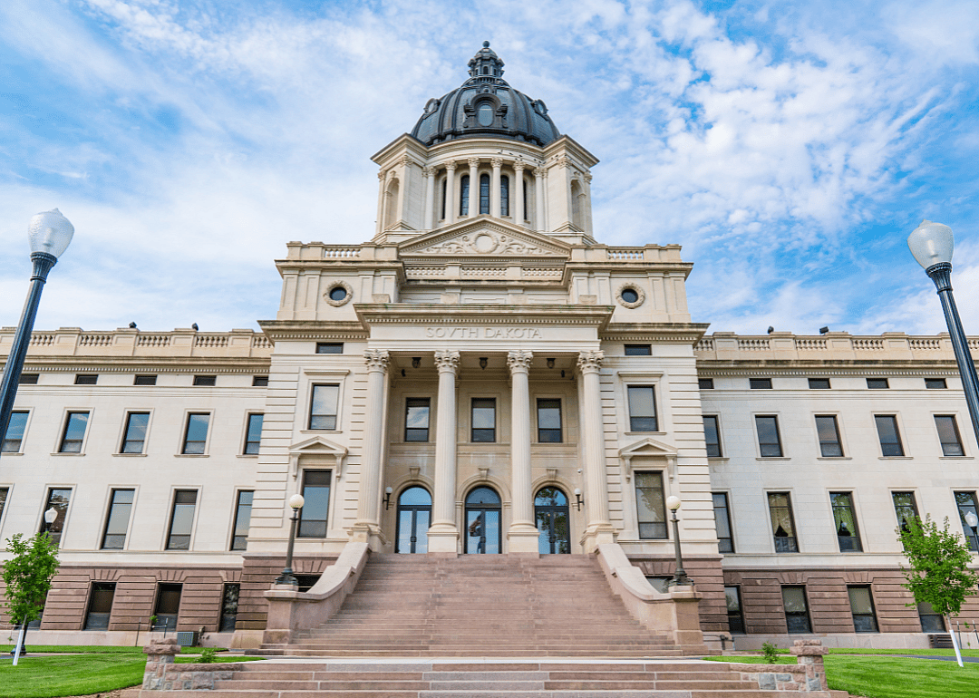 The South Dakota Capitol in Pierre.