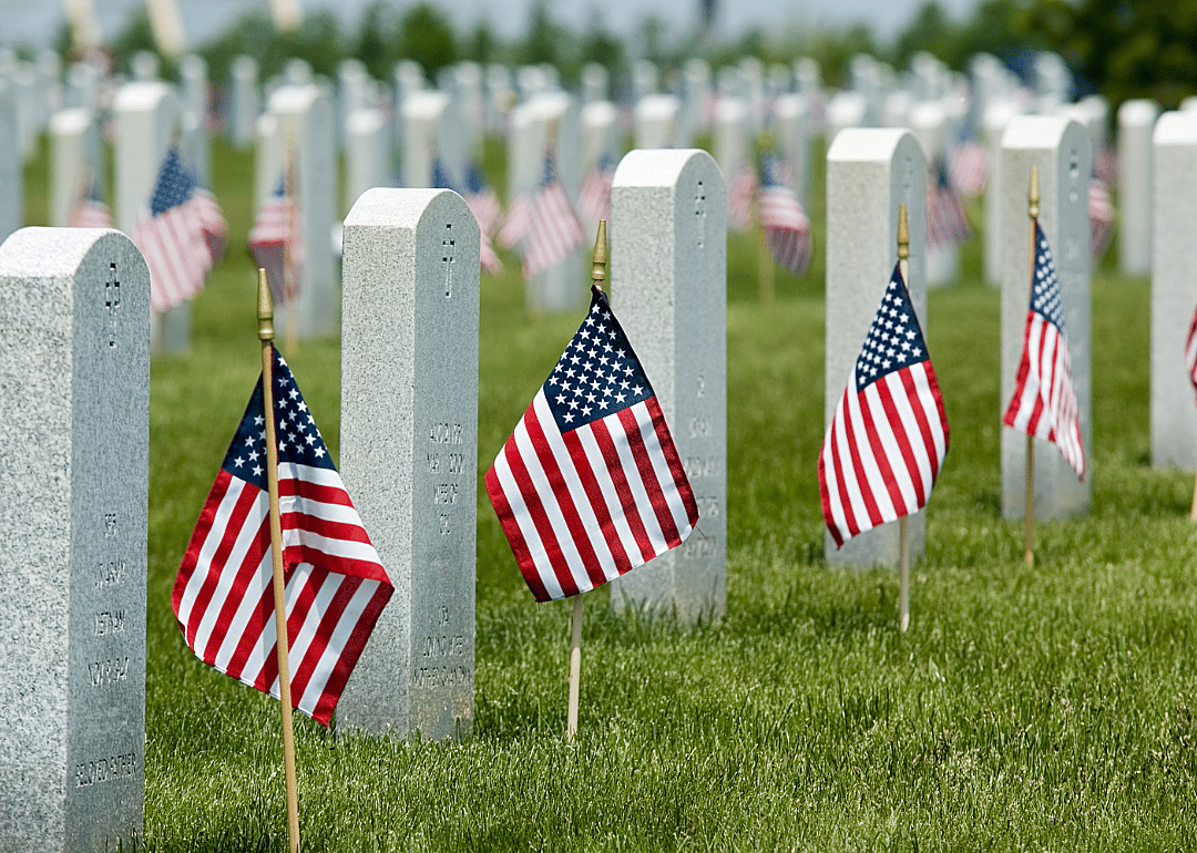 A cemetery where U.S. soldiers are buried.