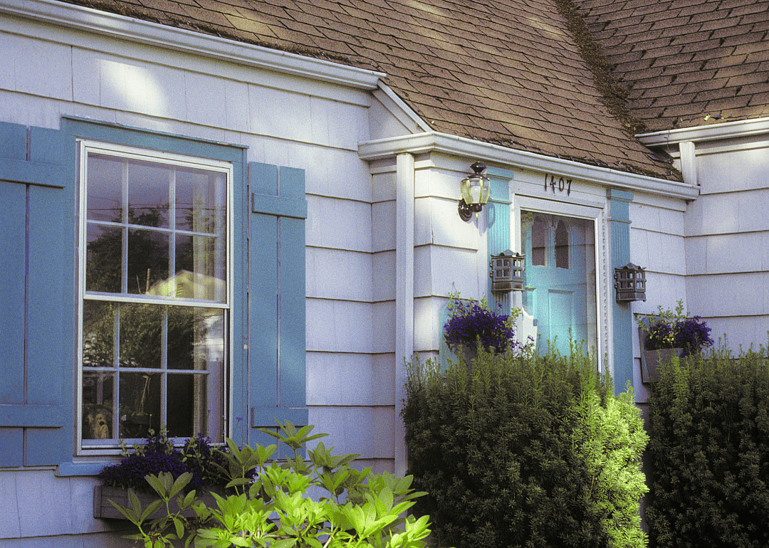 A suburban home in 1996.
