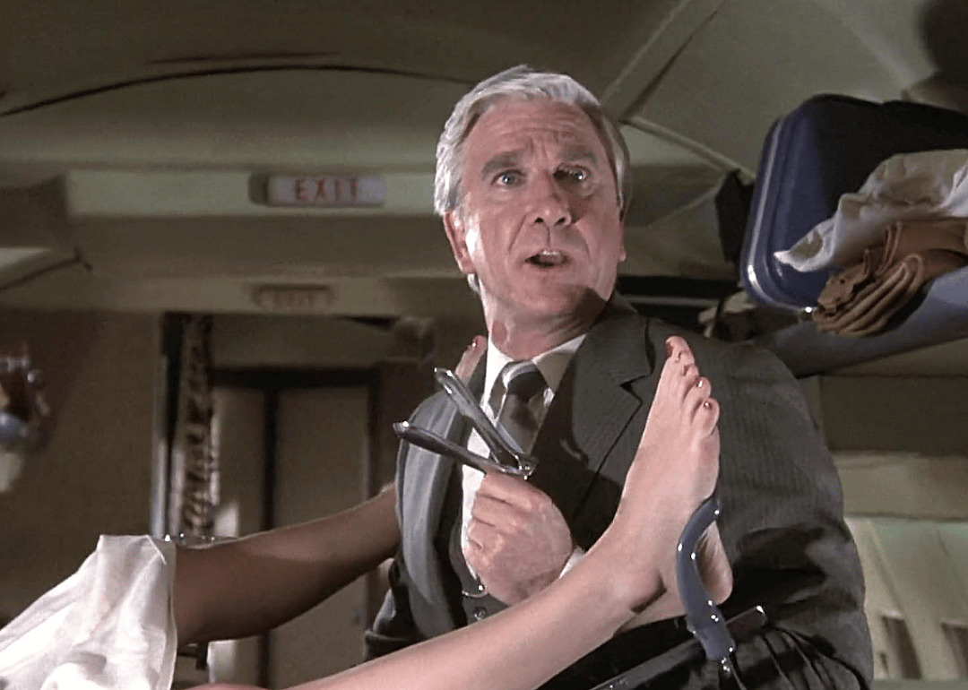 Leslie Nielsen in Airplane!