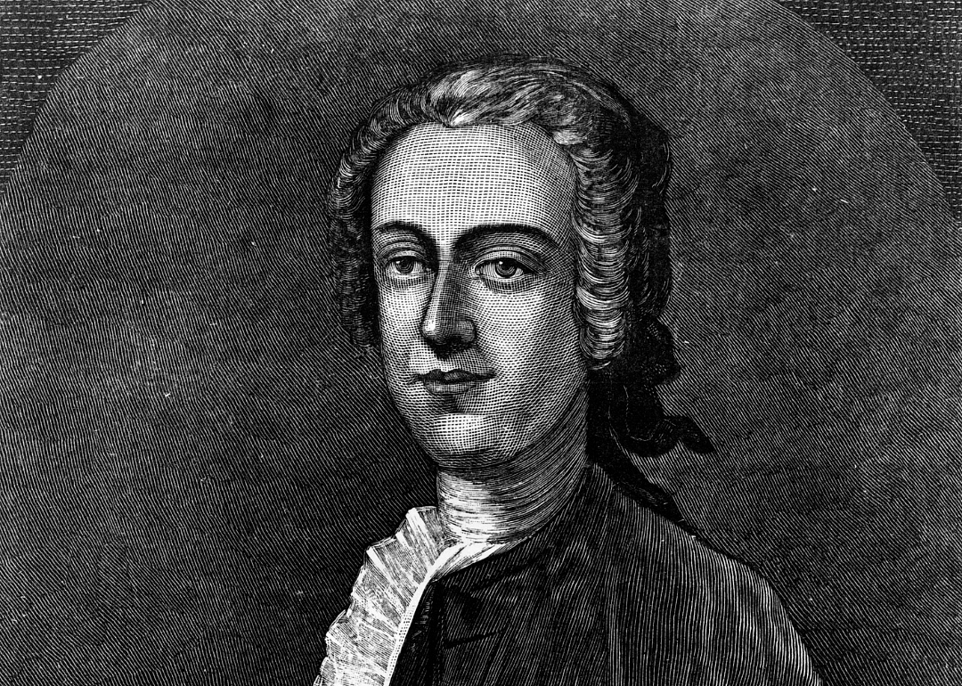 A portrait of Thomas Hutchinson. 