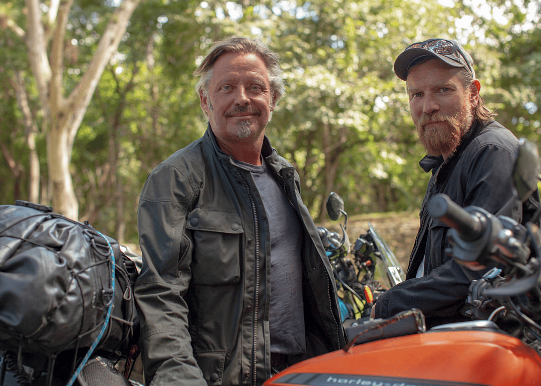 Ewan McGregor and Charley Boorman in Long Way Up
