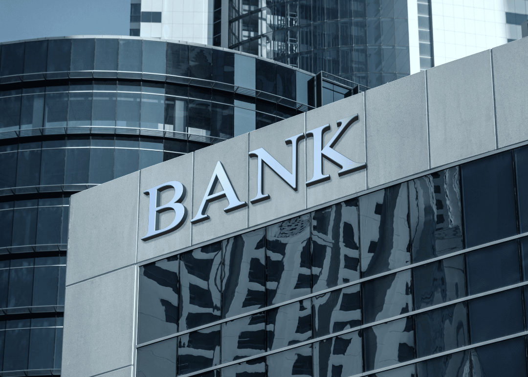 A bank building