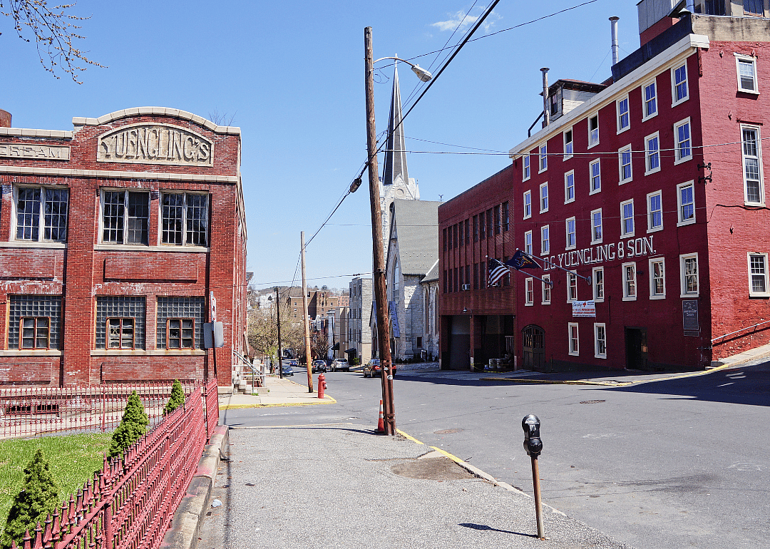 #10. Pottsville, PA