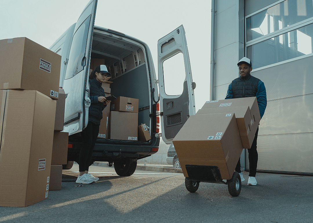 #22. Laborers and freight, stock, and material movers, hand