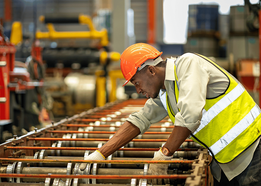 #33. Extruding and forming machine setters, operators, and tenders, synthetic and glass fibers (tie)