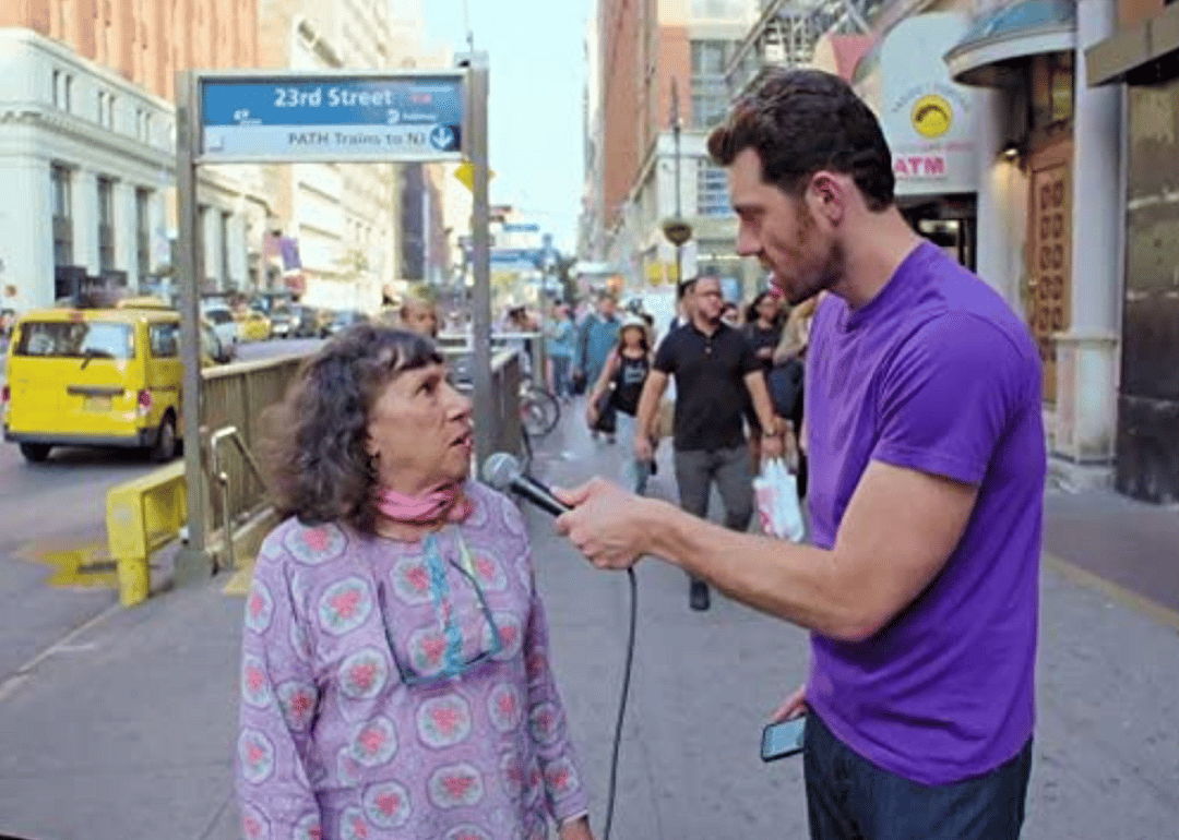 Billy Eichner in Billy on the Street