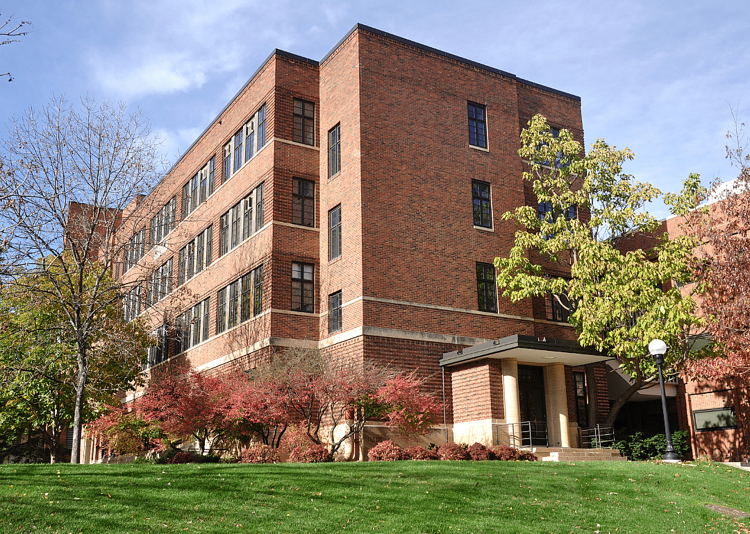 A brick building on the campus of the University of Minnesota St. Paul.