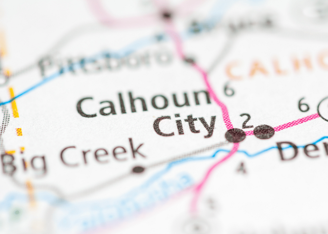 #15. Calhoun County, Mississippi