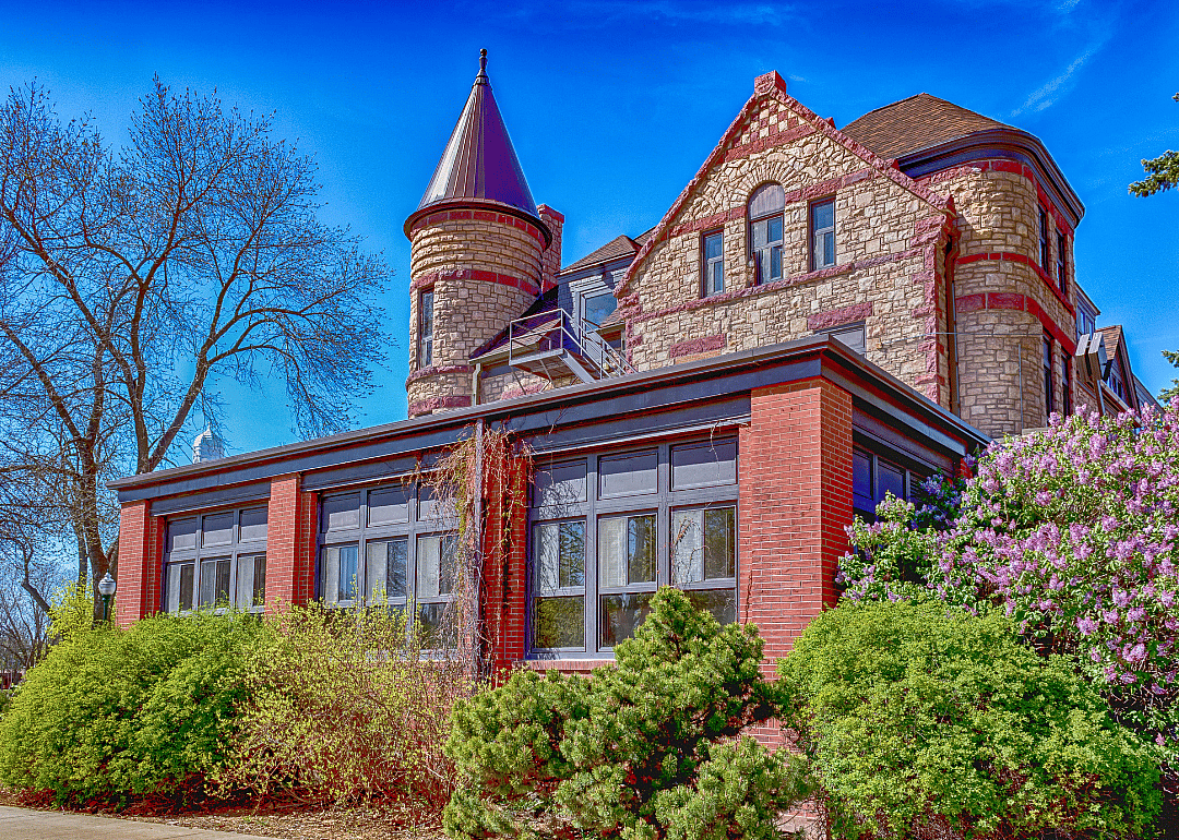 East Hall on the campus of the University of South Dakota.