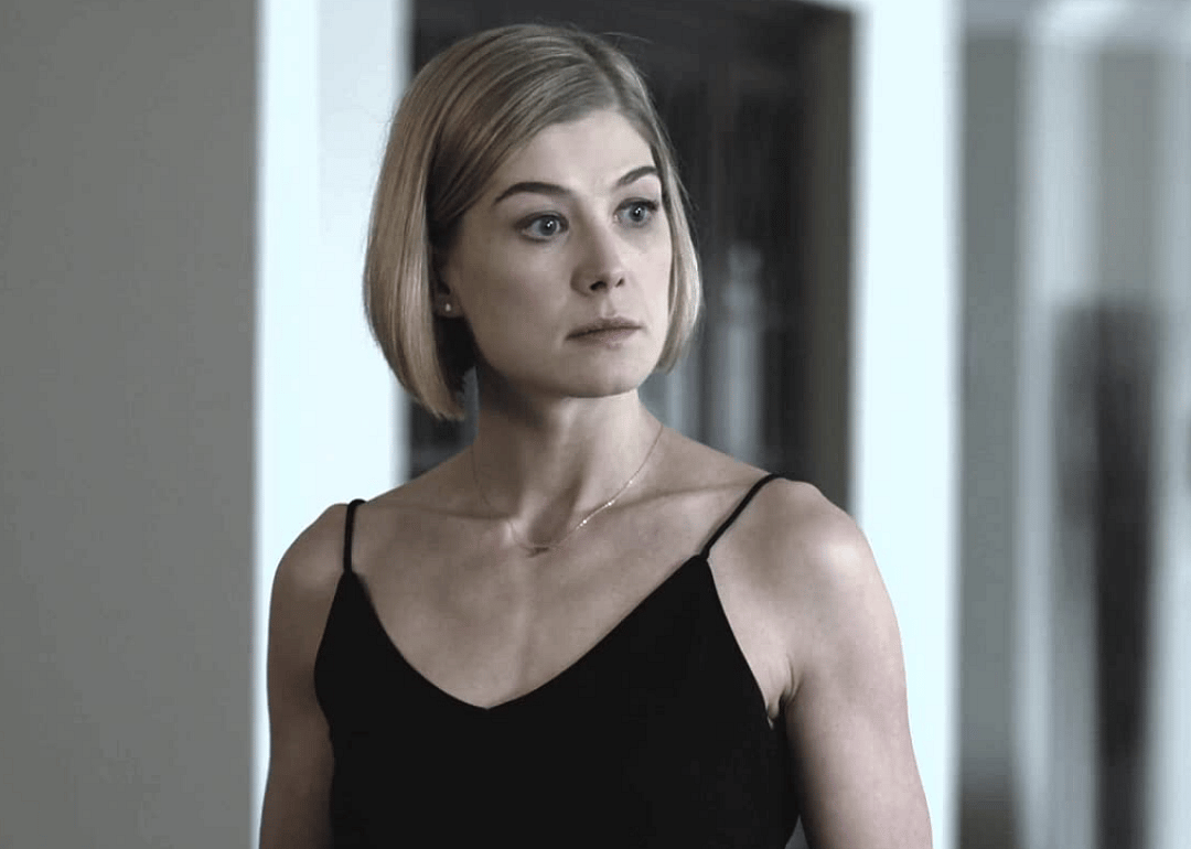Rosamund Pike in Gone Girl.
