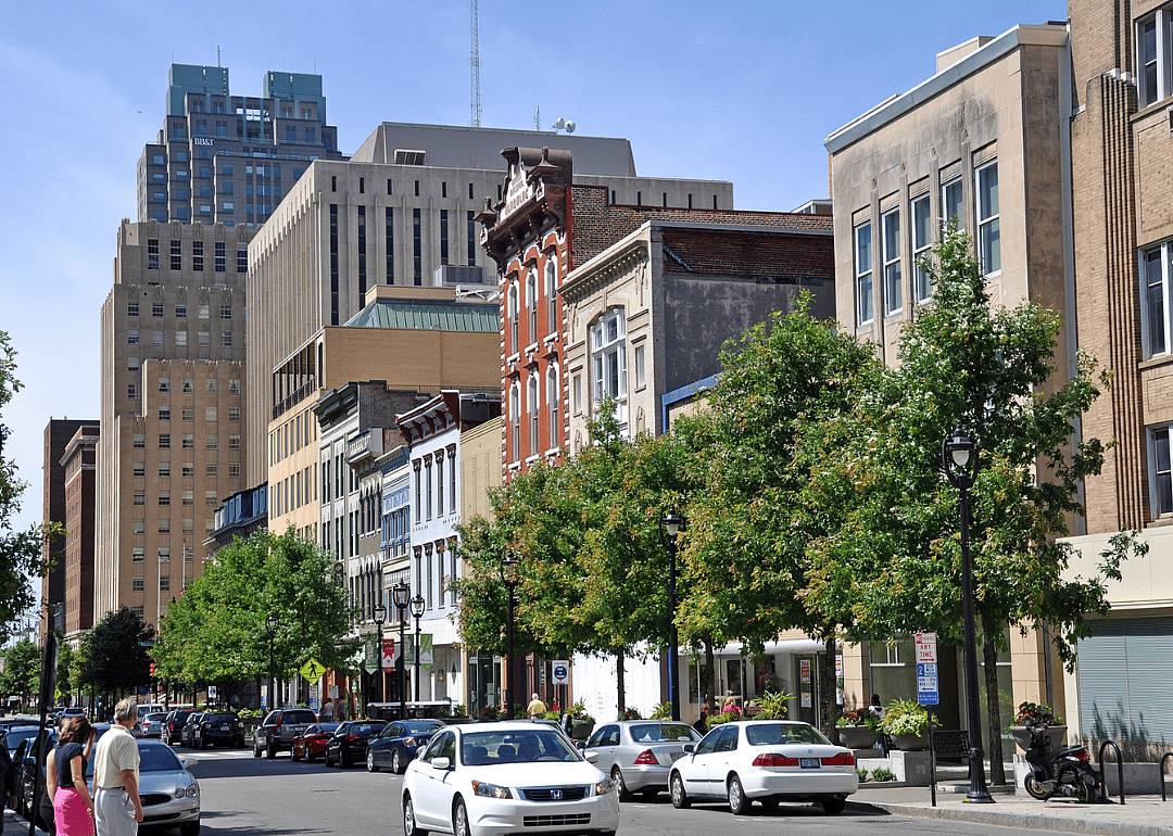Downtown Raleigh, North Carolina.