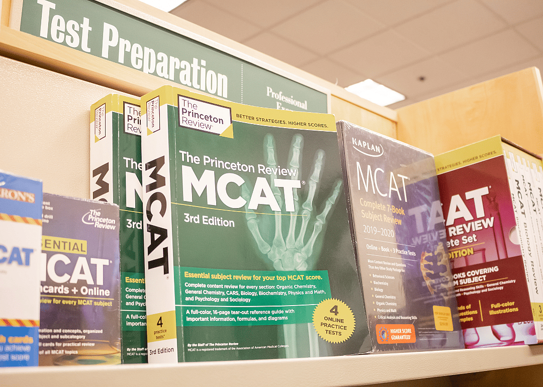 An MCAT study book