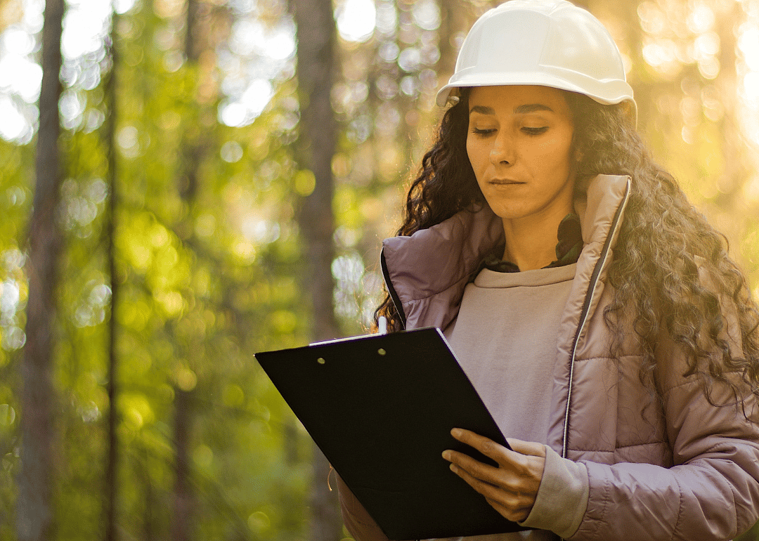 #8. Forest and conservation technicians