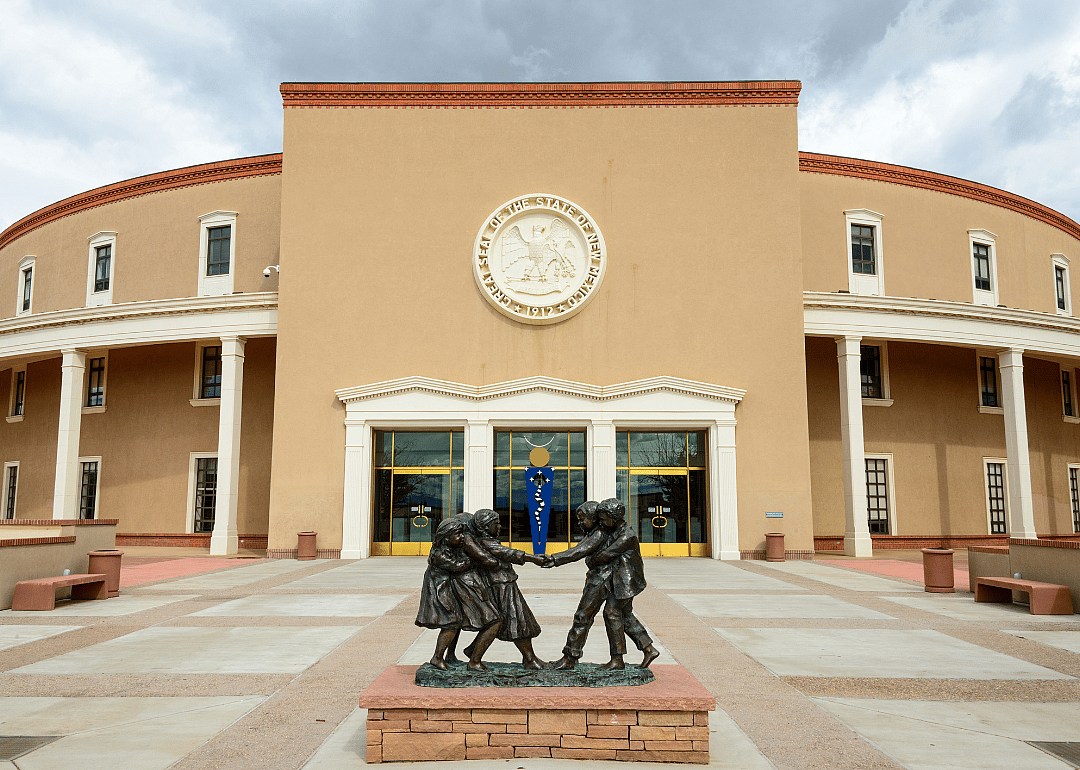 The New Mexico State Capitol.