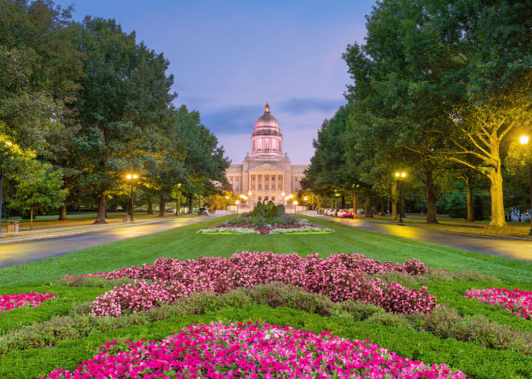 The Kentucky State Capitol in Frankfort.