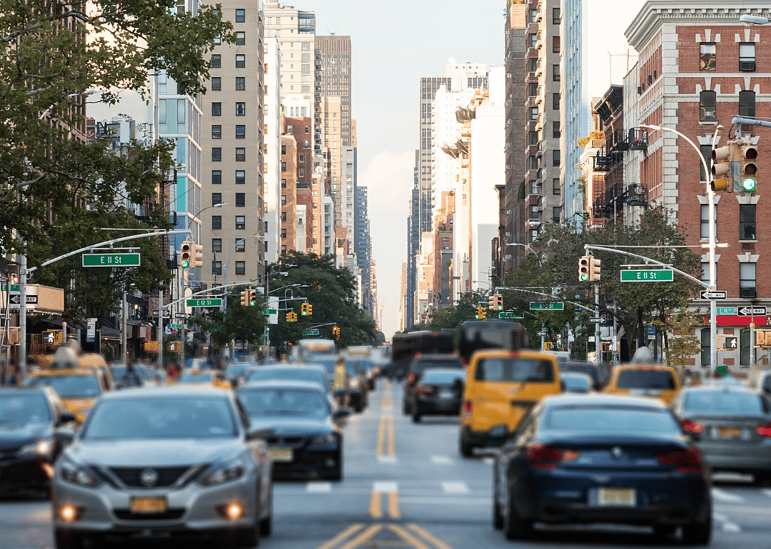 Traffic in New York, New York