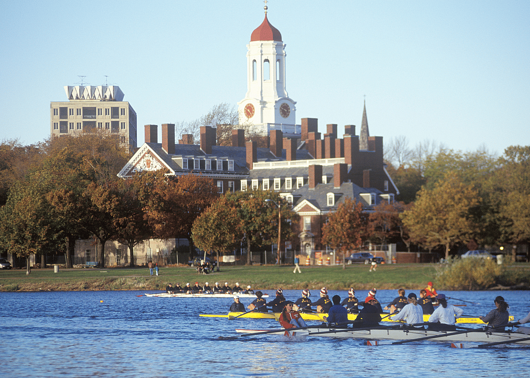 The Charles Regatta in Cambridge, Massachusett, 1993.