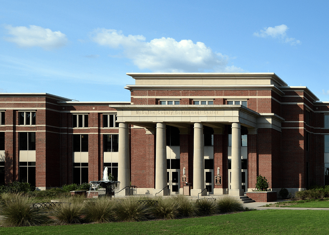 #13. McDuffie County (tie)