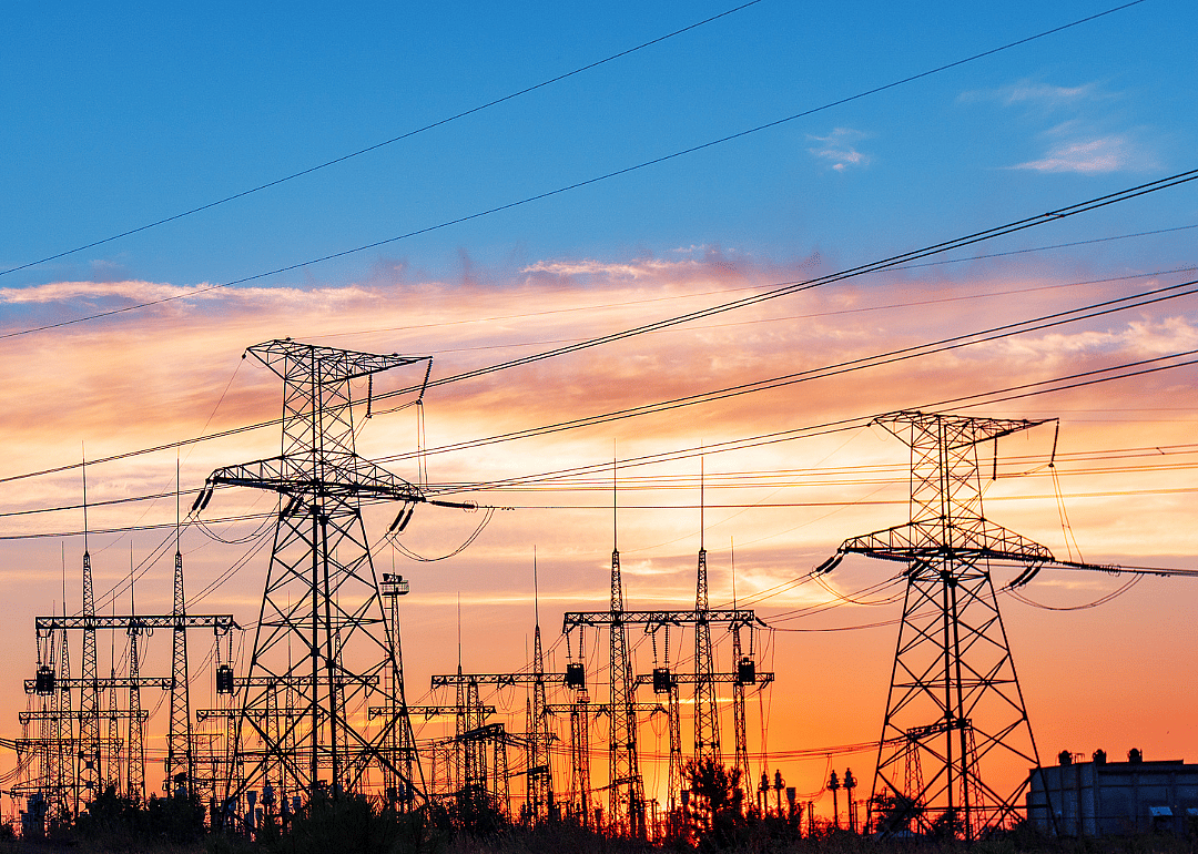An electrical substation