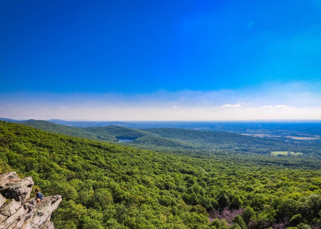 A view of Woodbine from Annapolis Rock.
