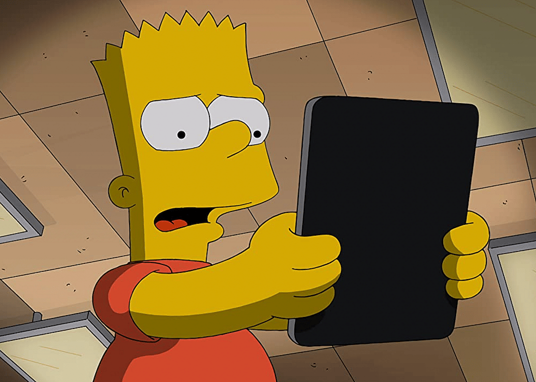 Bart Simpson in 'The Simpsons.'