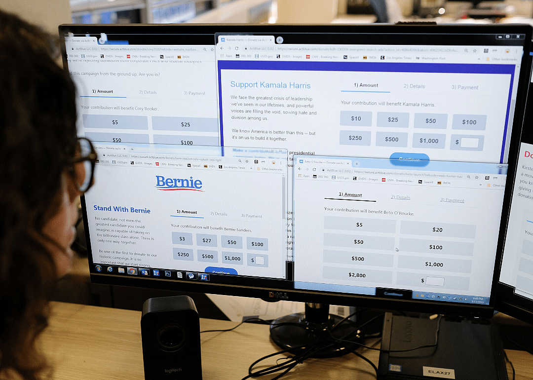 Small donor campaign donations have increased