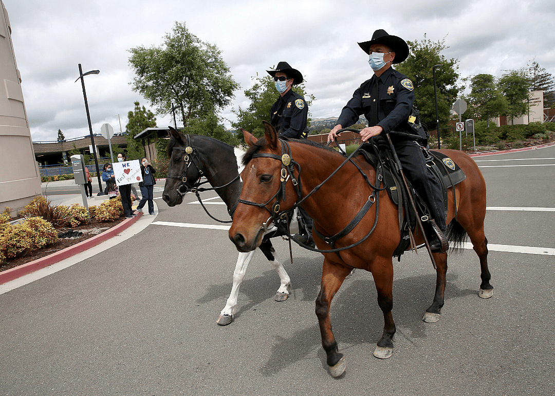 #44. Police and sheriff's patrol officers