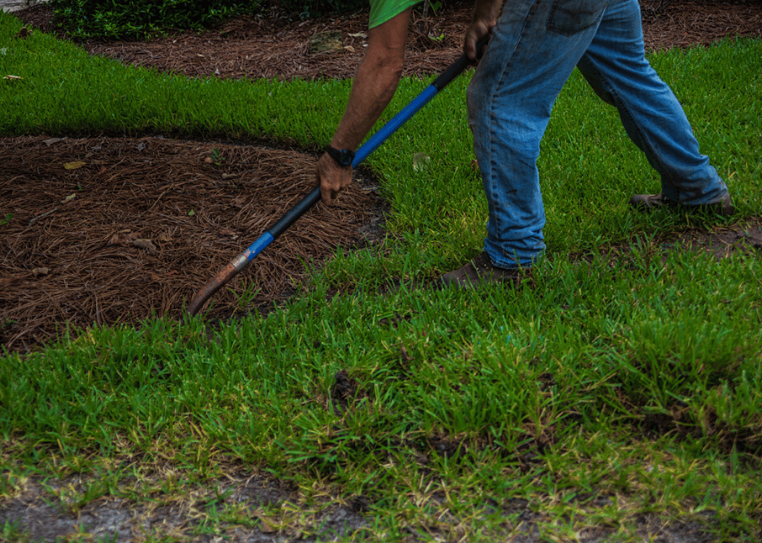 #34. Landscaping and groundskeeping workers