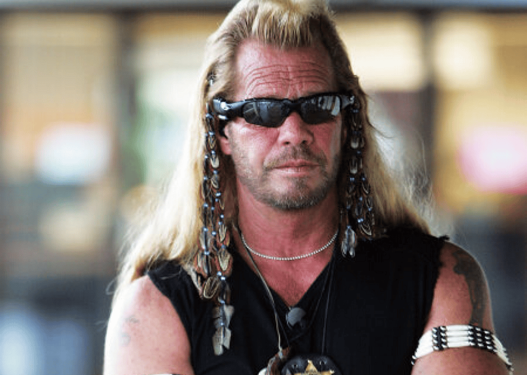 Close-up of Dog the Bounty Hunter.