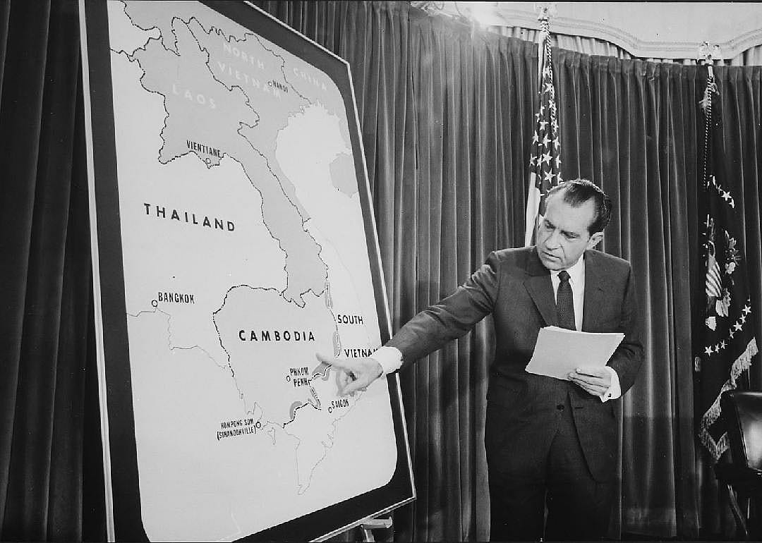 1970: US troops invade Cambodia
