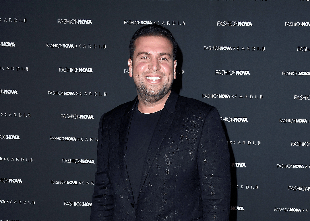 Richard Saghian in a black suit.