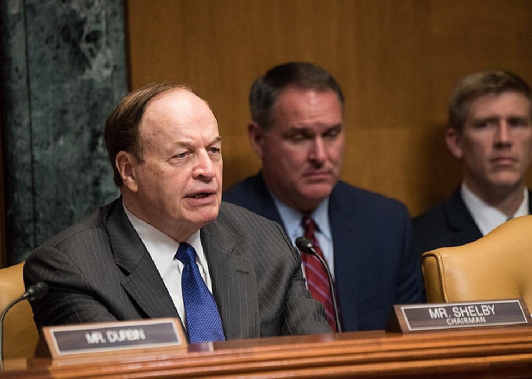 #11. Richard Shelby (tie)