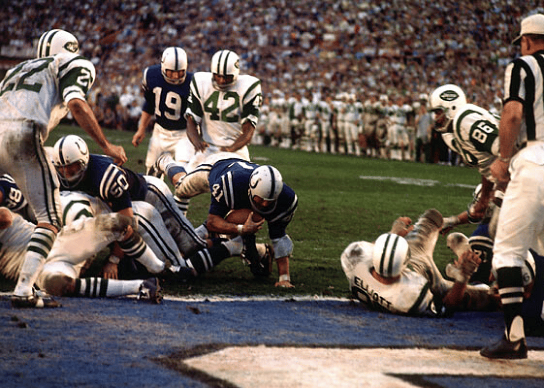#1. 1969: New York Jets vs. Baltimore Colts