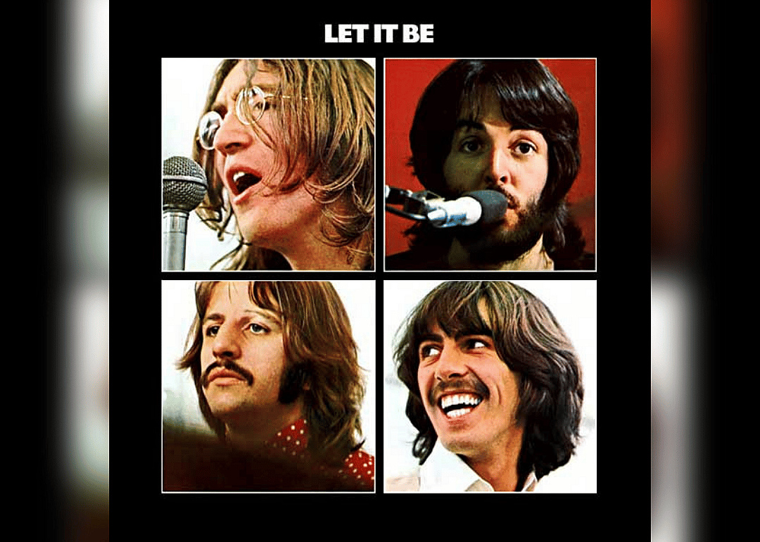 Individual square images of each Beatle performing.
