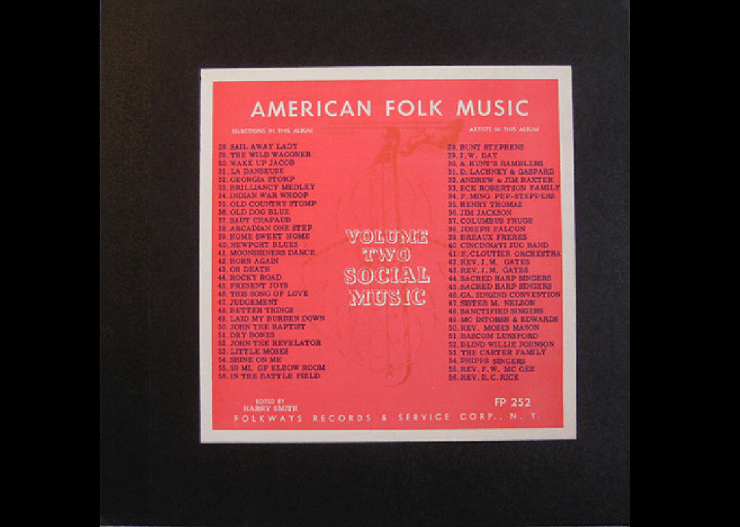#46. "Anthology of American Folk Music" by Various Artists