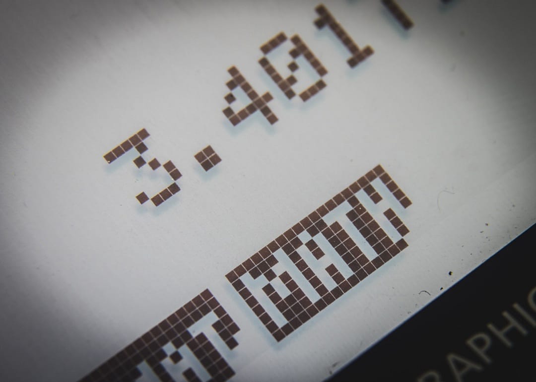 A close-up of a graphing calculator screen.